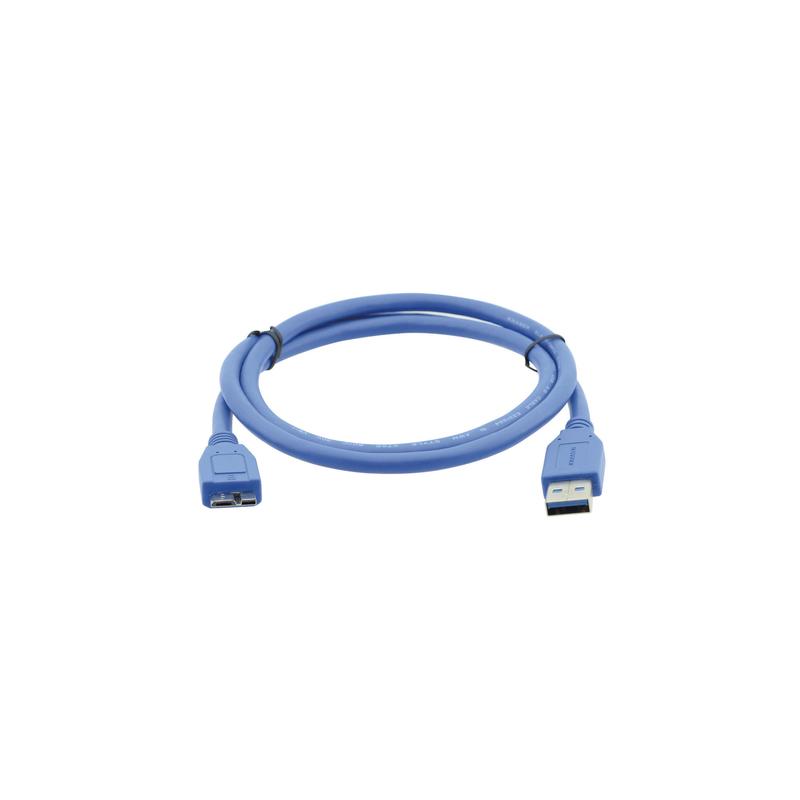 Kramer USB 3.0 Type-A (M) to Micro-B (M) Cable - 3ft.