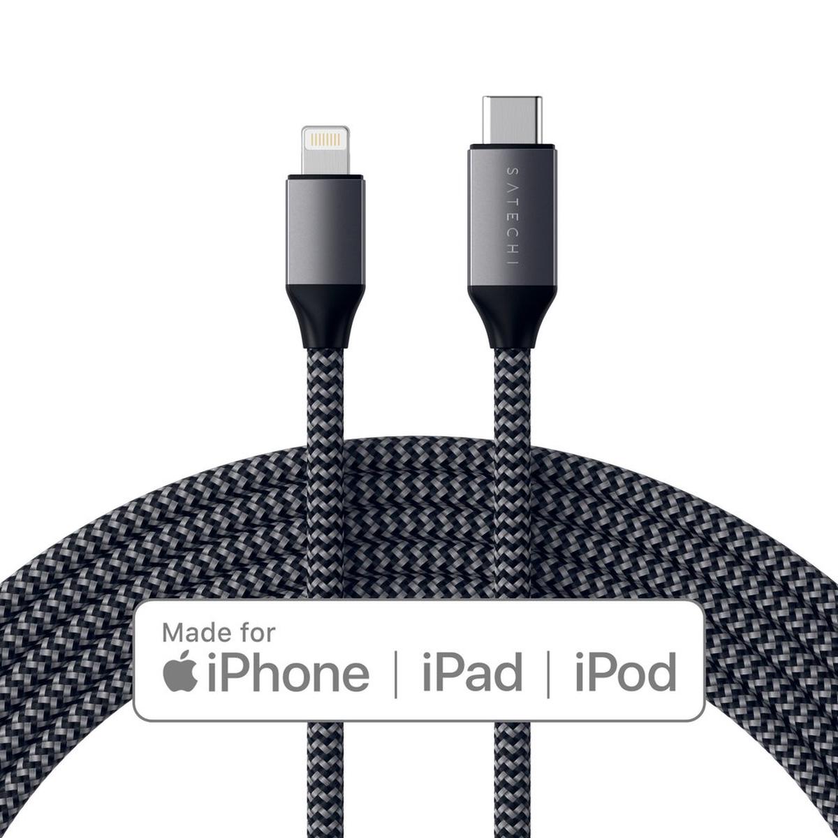 Satechi - USB-C to Lightning Cable - Apple MFI Certified