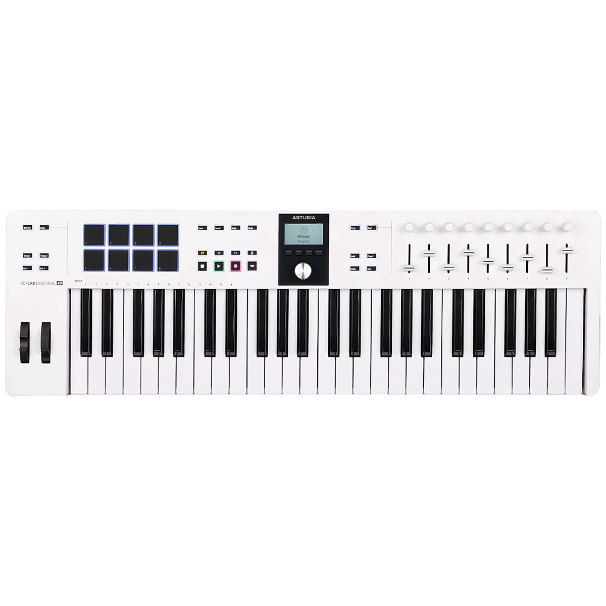 Arturia KeyLab Essential mk3 49-Key Keyboard MIDI Controller - White