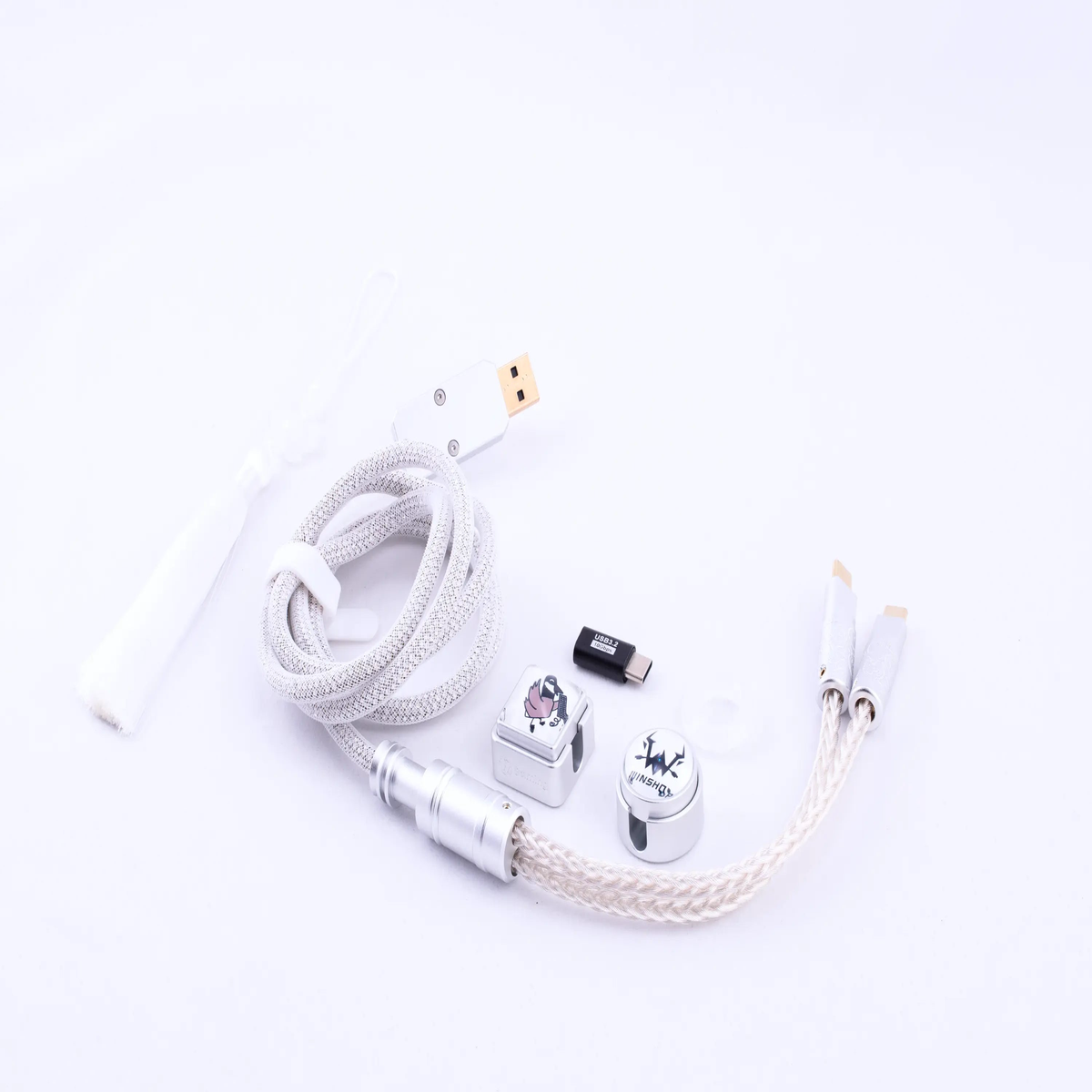 KeyboardMan X WinShop Split Dual 8K Gaming Cable