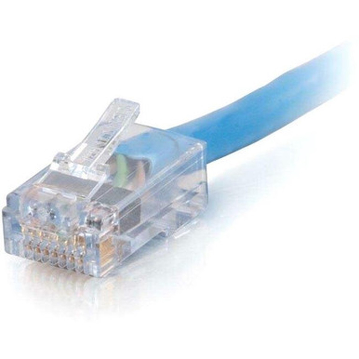C2G-75ft Cat6 Non-Booted Network Patch Cable (Plenum-Rated) - Blue - 15288