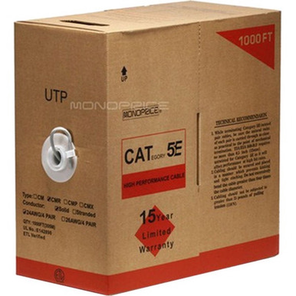 Monoprice Cat. 5e UTP Network Cable - 877