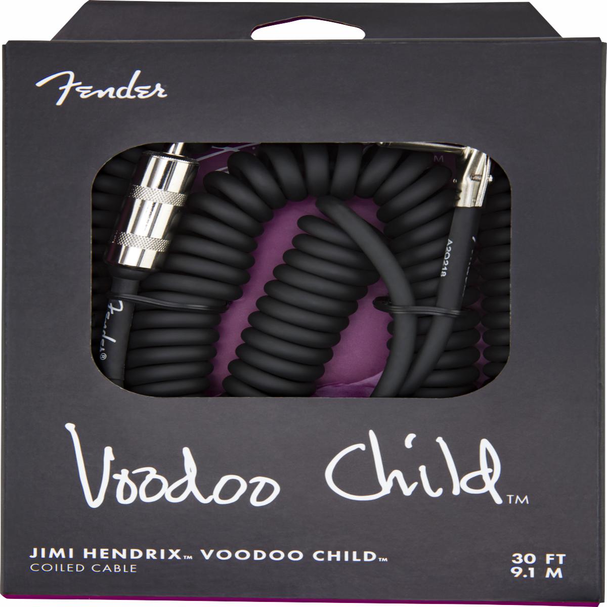 Jimi Hendrix Voodoo Child Coiled Cable by Fender