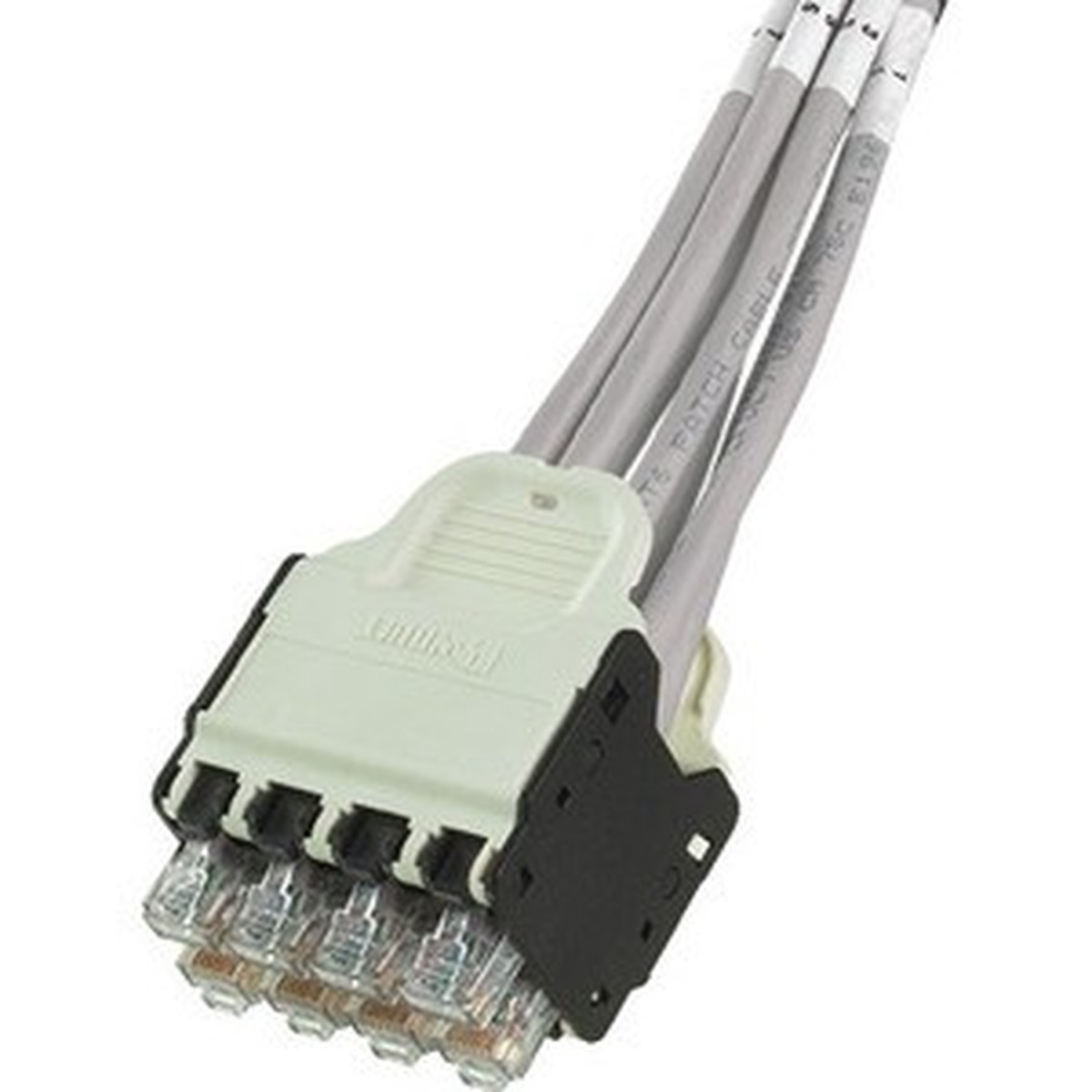 Panduit QuickNet Cat.6a S/FTP Network Cable - QPPEDGDW07