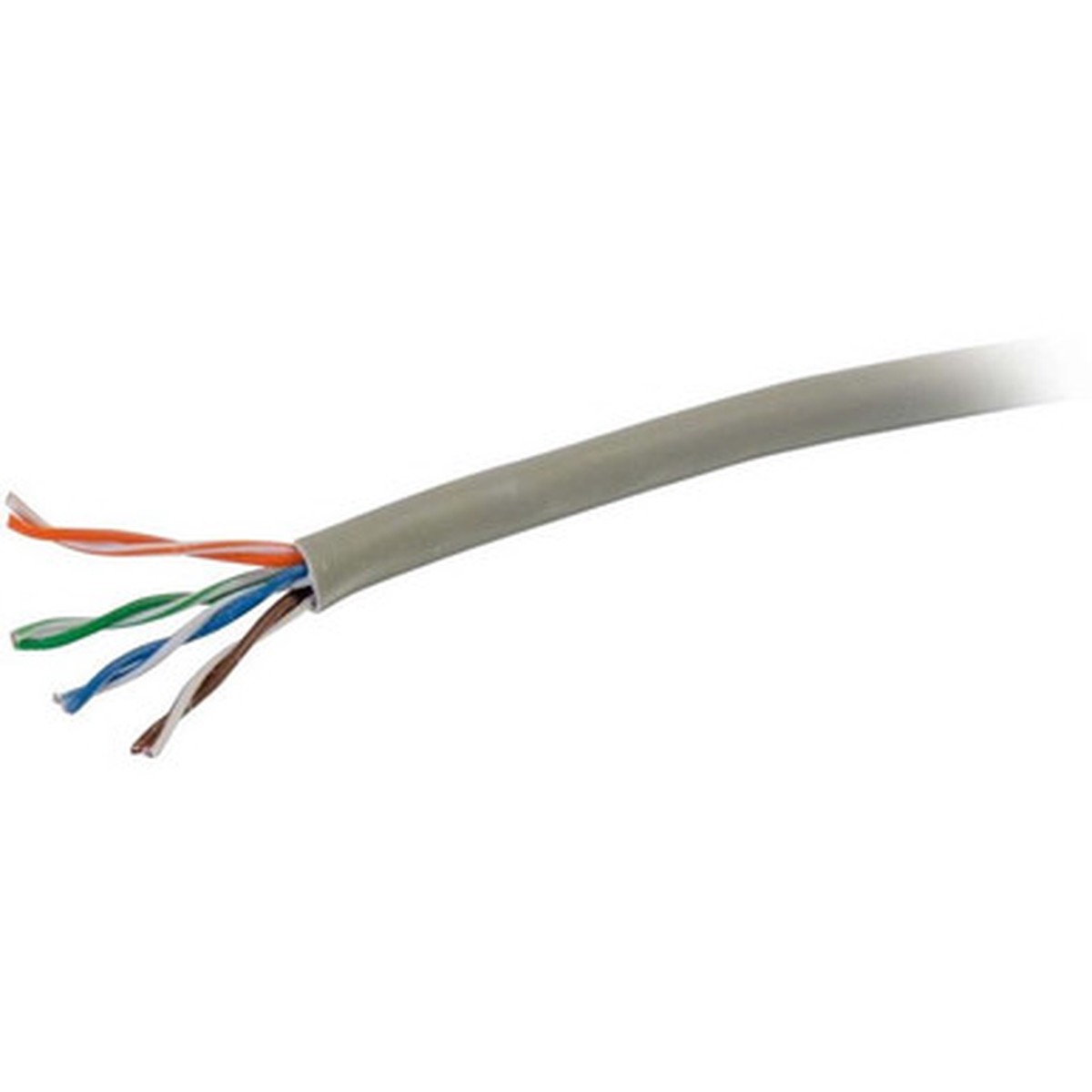 C2G 1000ft Cat5e Bulk Unshielded (UTP) Network Cable with Solid Conductors - 56011