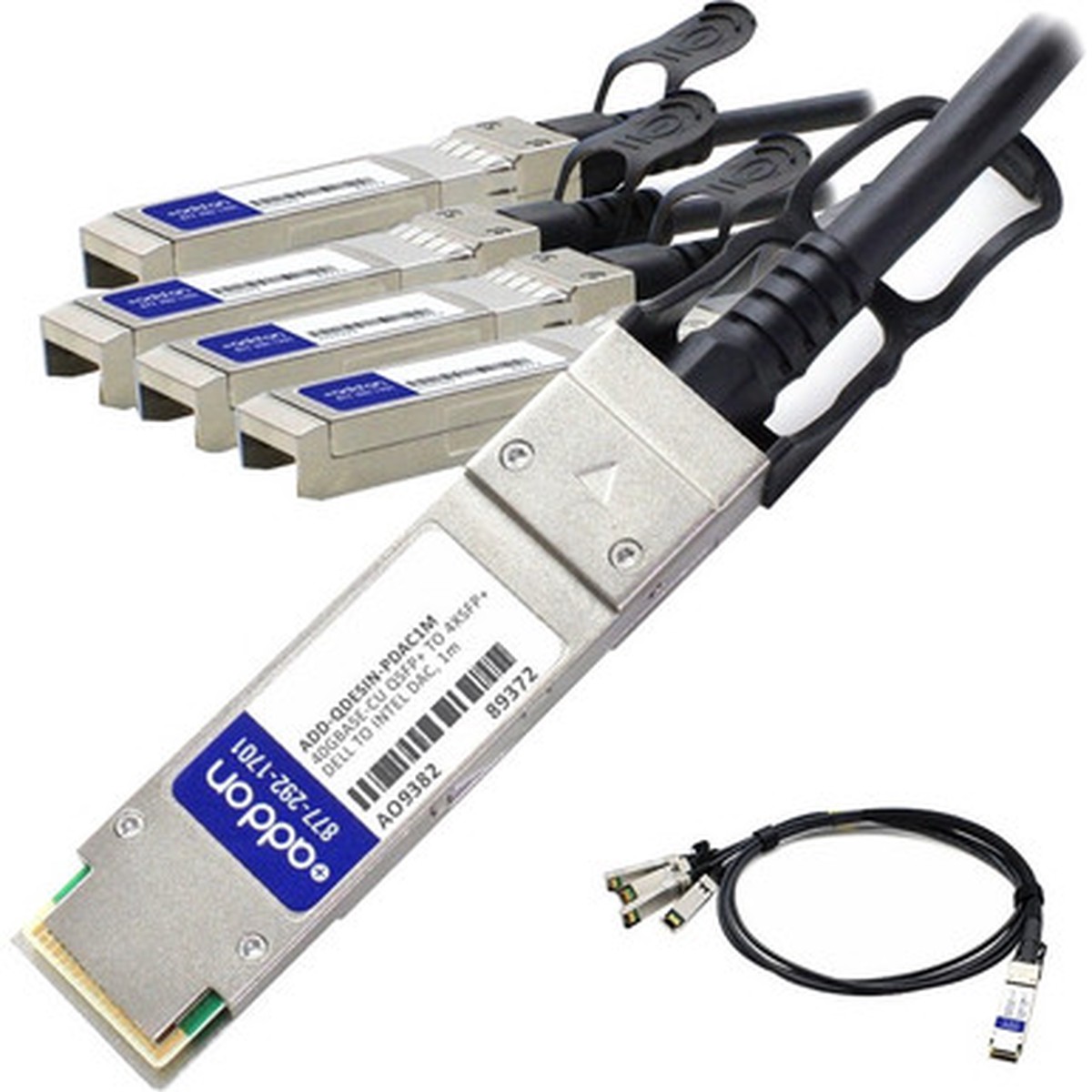 AddOn Fiber Optic Network Cable - ADD-QDESIN-PDAC1M