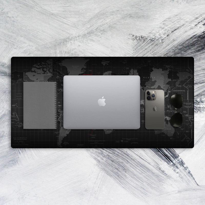 World Map Tech Mat