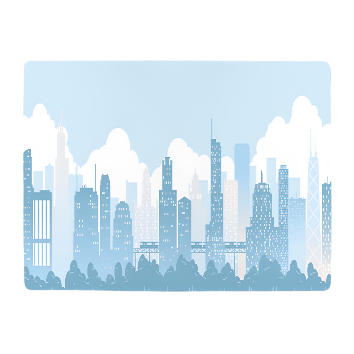 Chicago Skyline Mousepad