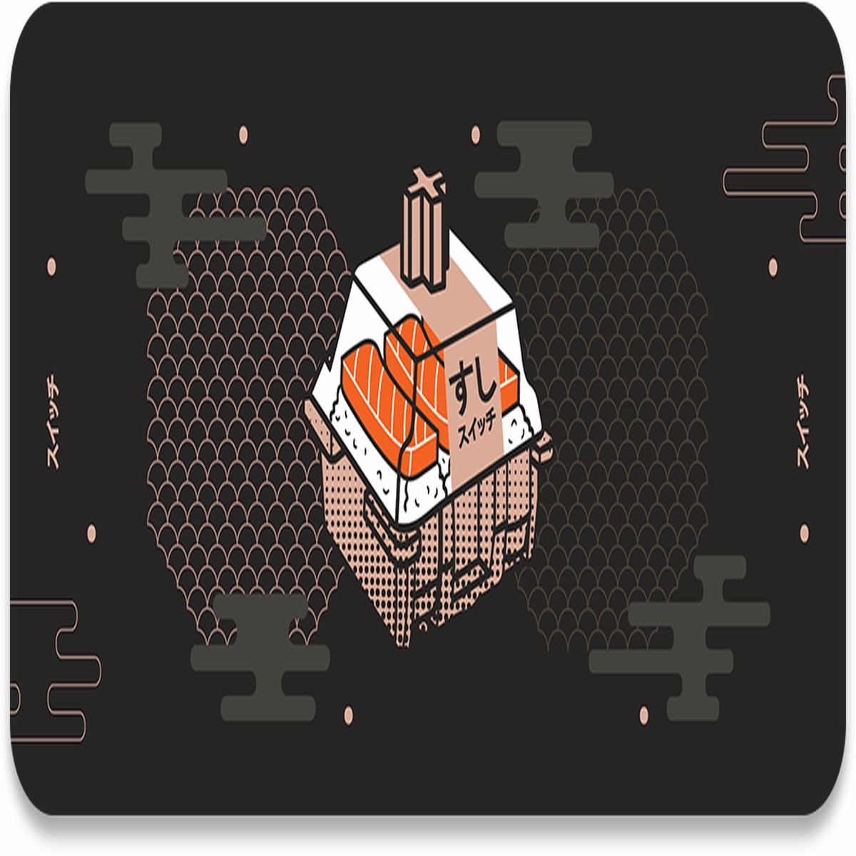 ClickyDuck Sushi Switch Deskmat/Mousepad
