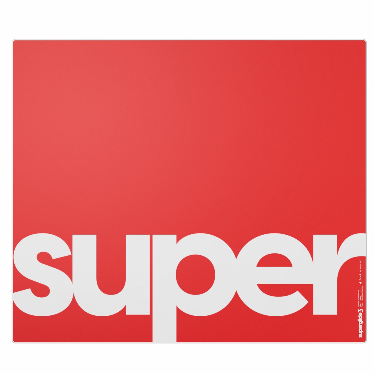 Superglide 3 Glass Mousepad - Type S