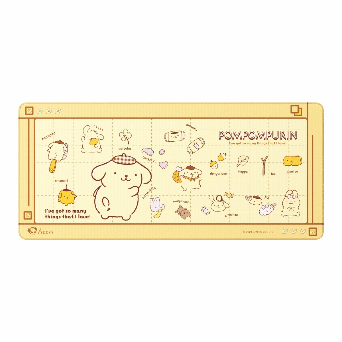 Pompompurin Mouse Pad