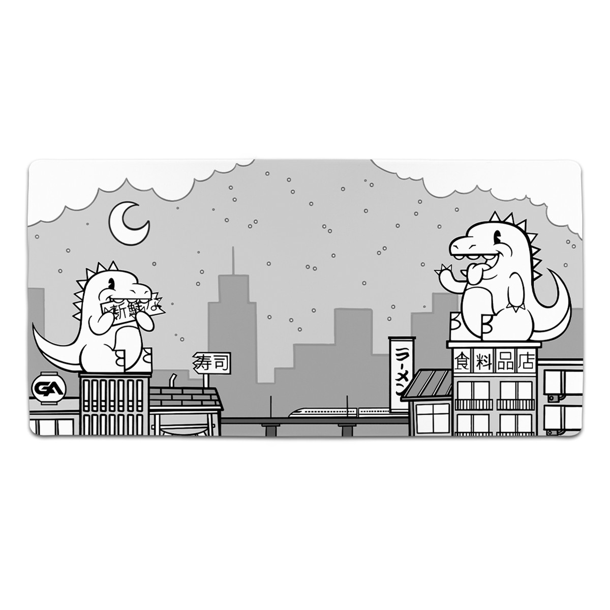 Dino City Mousepad