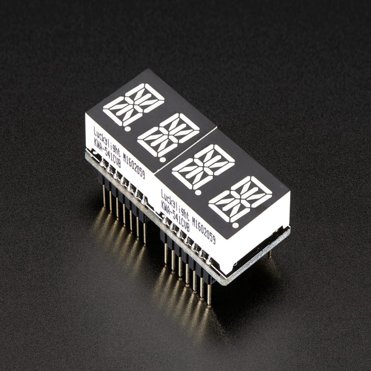 Adafruit 0548221 Quad Alphanumeric FeatherWing Display 8211 Blue