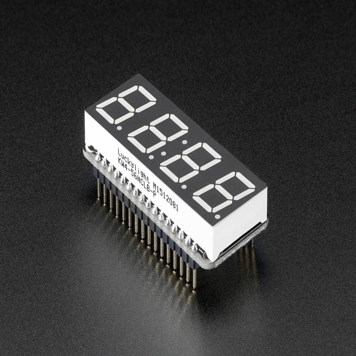 Adafruit 0.56" 4-Digit 7-Segment FeatherWing Display - Red
