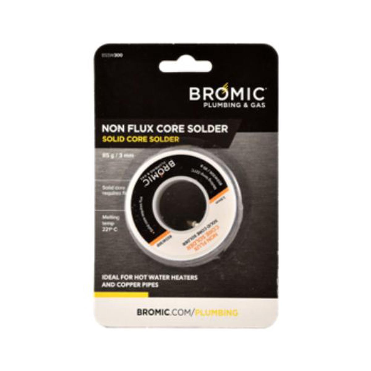 Bromic Solid Core Solder 85g