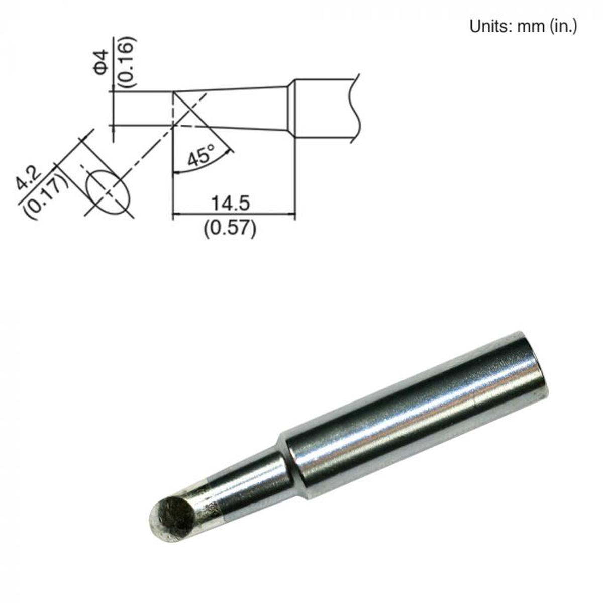 Hakko T18-C4 Bevel Tip